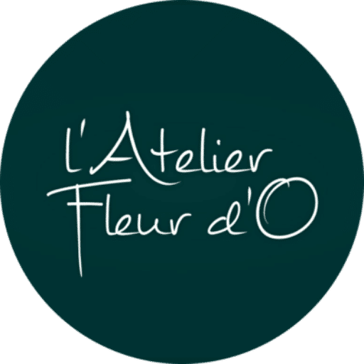 Logo Rond Atelier Fleur d'O
